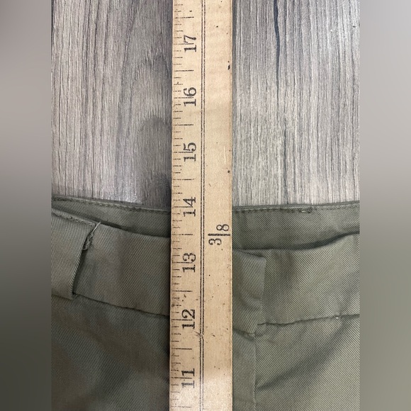 Brunello Cucinelli Women’s Olive Utility Pants Drawstring Ankle Size 6 - Picture 9 of 11